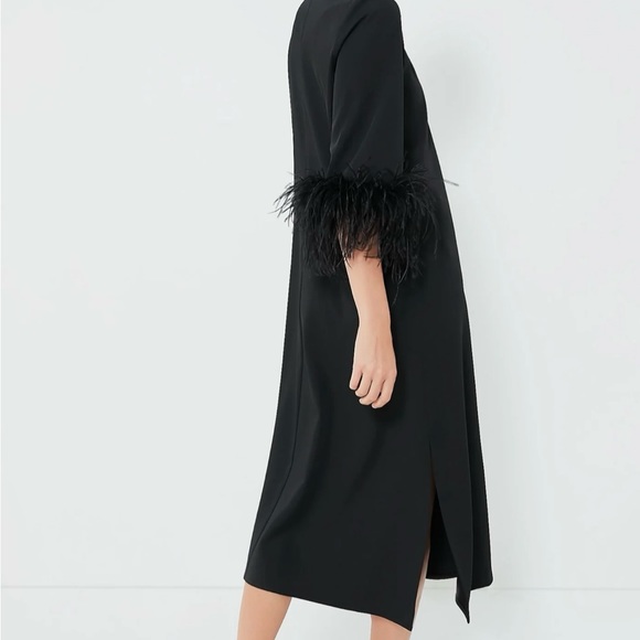 NWT Tuckernuck Black Feather Jamie Dress, XS - Picture 4 of 16